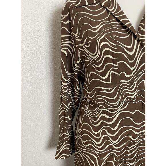 & Other Stories Dress Wrap Maxi Multicolor Print - Picture 5 of 16